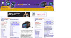 Desktop Screenshot of fusionsplicerotdr.com
