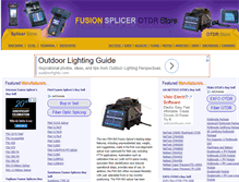 Tablet Screenshot of fusionsplicerotdr.com